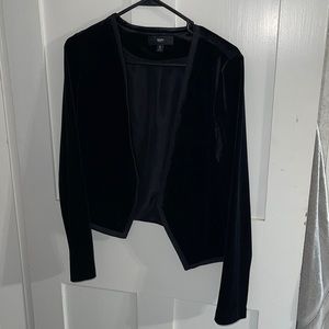 Black velvet blazer size small from target brand mossimo